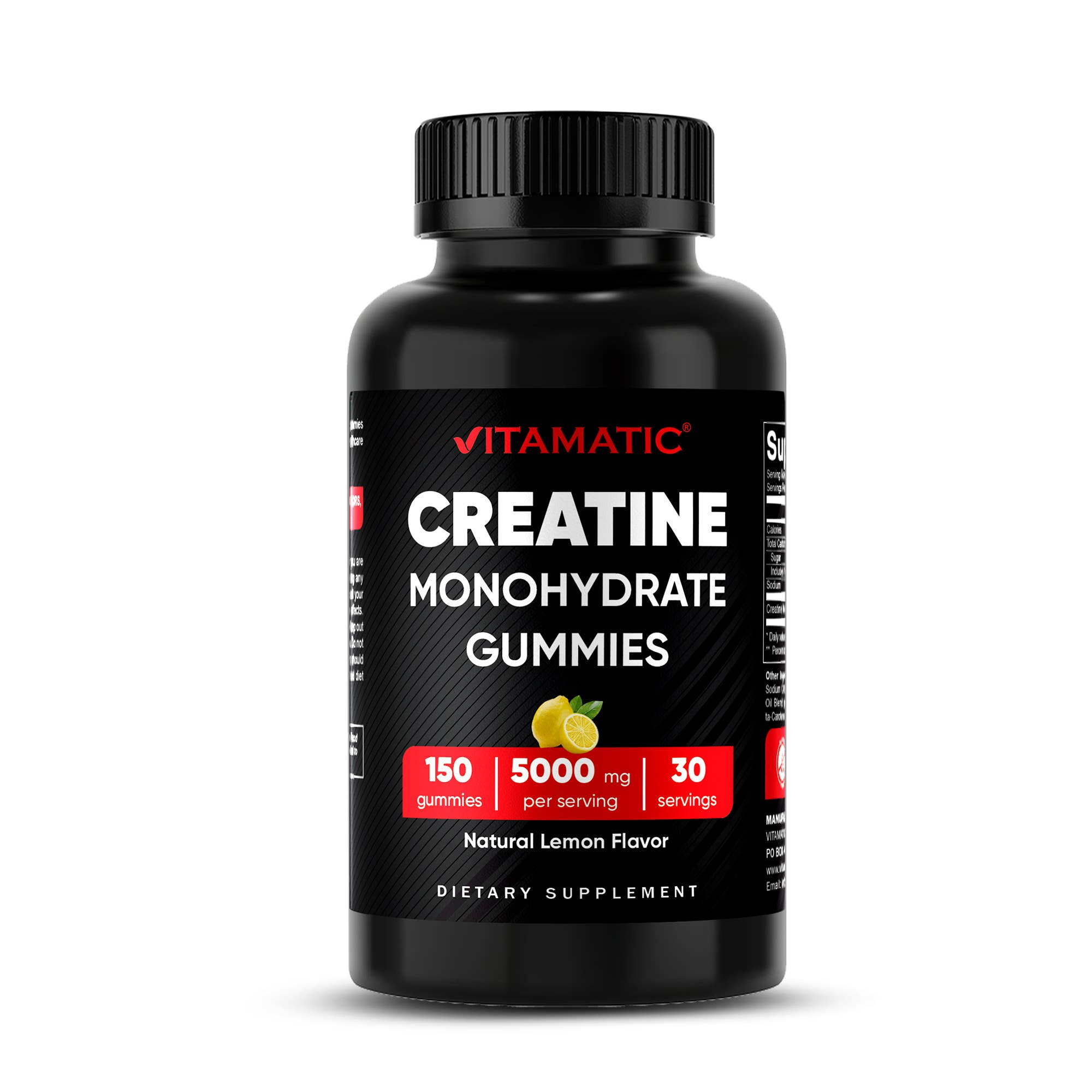 Vitamatic Creatina 5000 mg | Músculo y Energía | 150 unidades