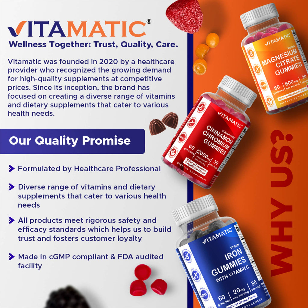 Vitamatic Creatina 5000 mg | Músculo y Energía | 150 unidades