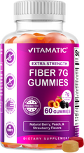 Vitamatic Fibra prebiótica | 7 g de fibra | 60 gominolas