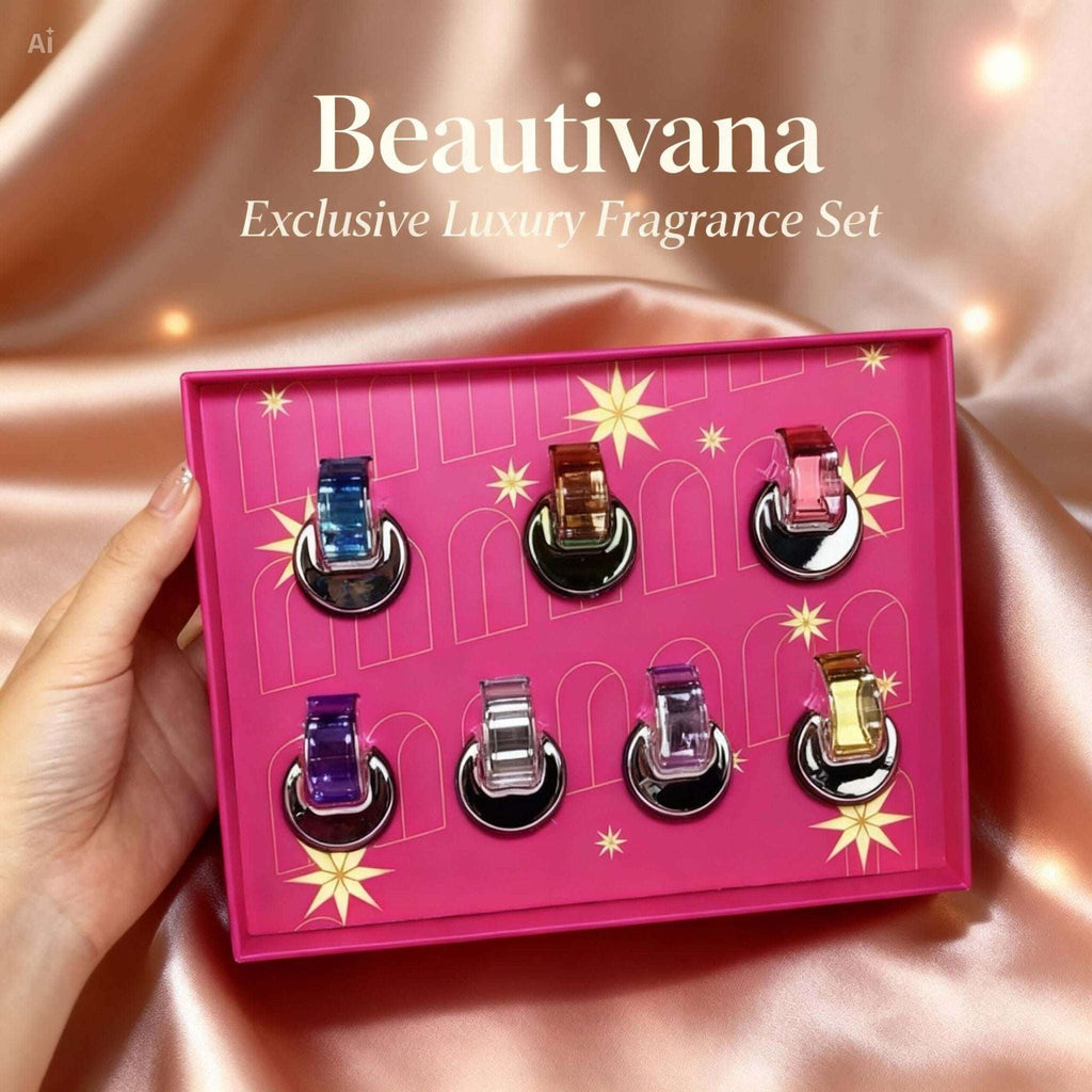 Set de regalo de perfumes cápsula de lujo – colección de 8 mini fragancias
