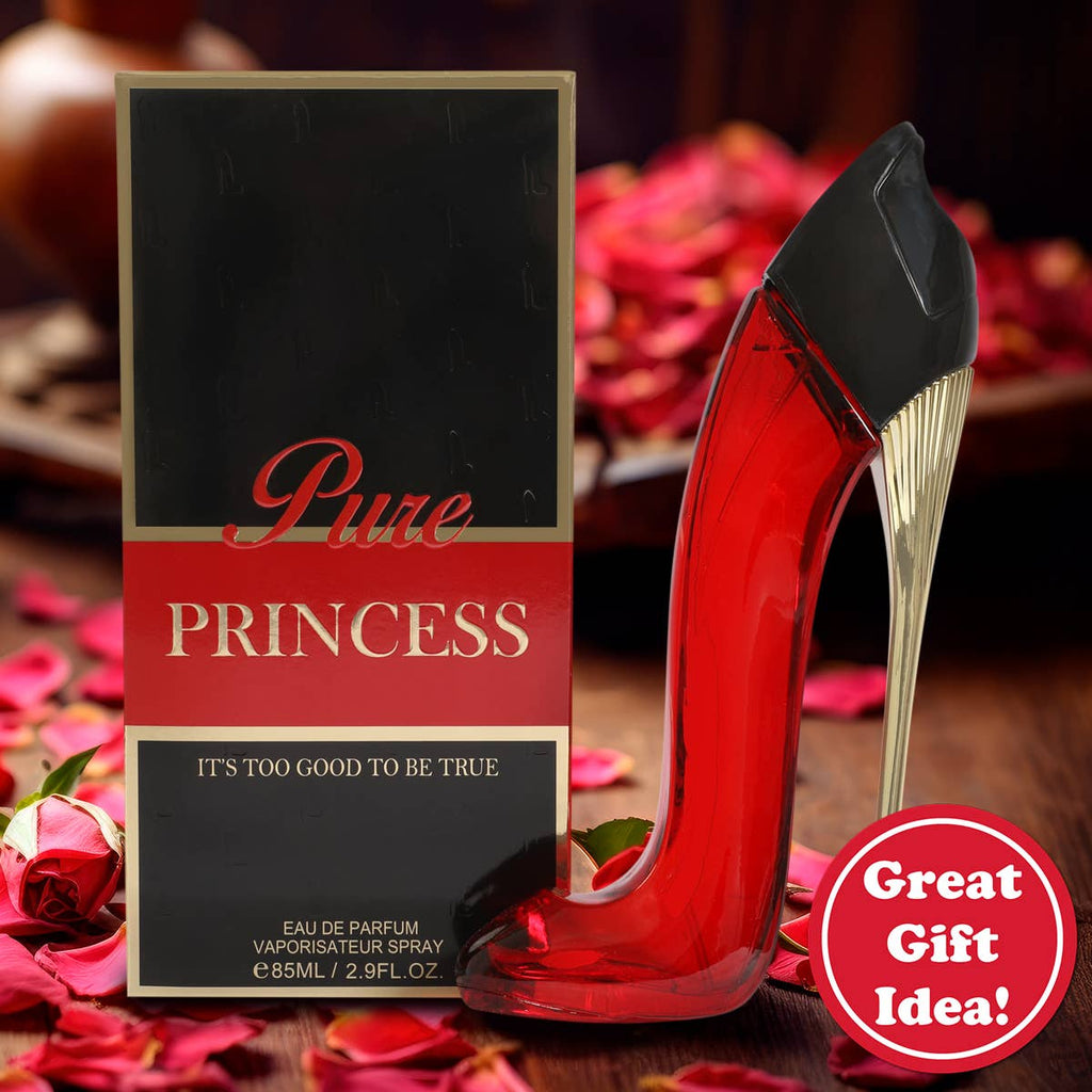 Perfume Princess High Heels Rojo y Negro para mujer 85 ml