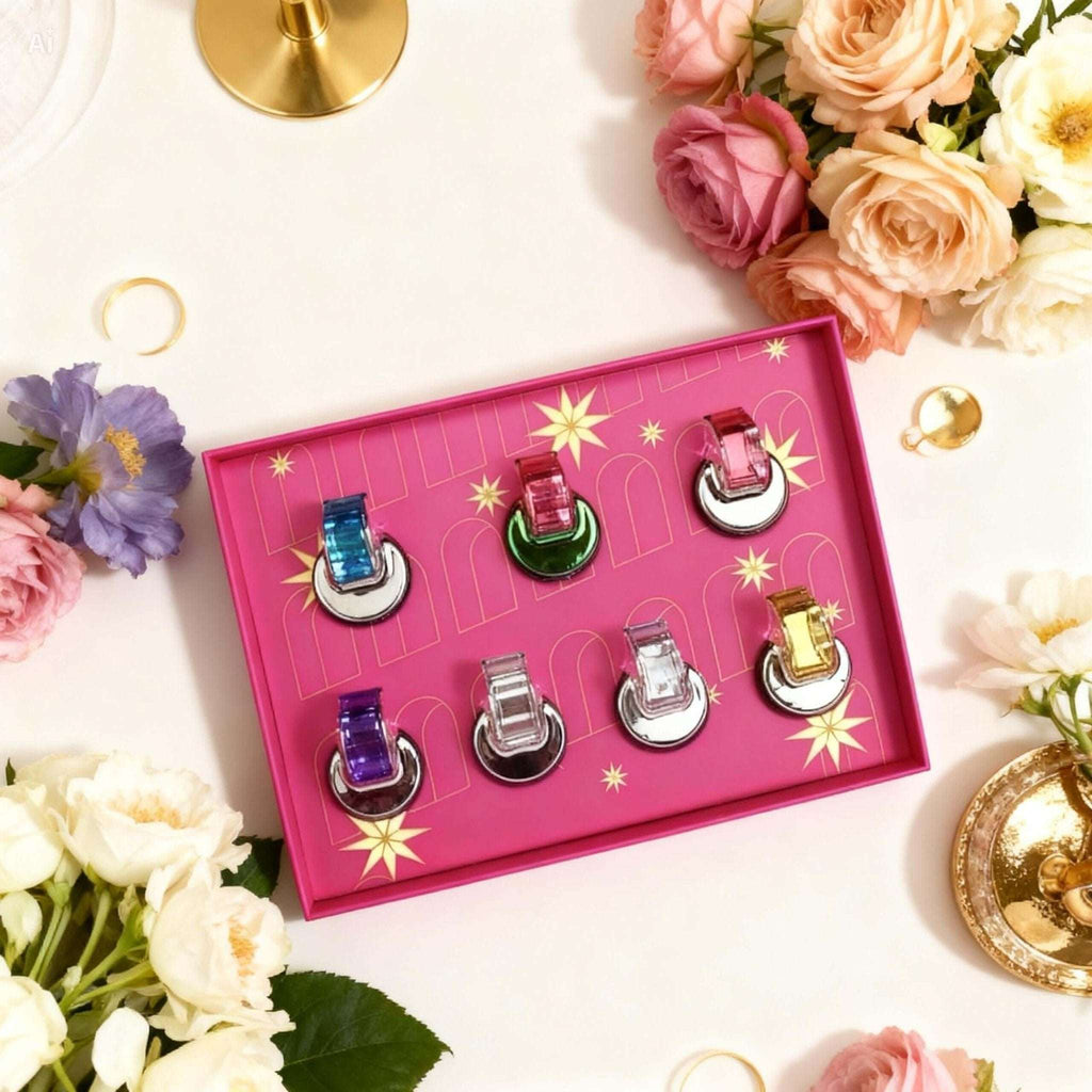 Set de regalo de perfumes cápsula de lujo – colección de 8 mini fragancias