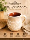Cantarito Mexicano Artesanal de Barro 12 oz – Cielito Lindo