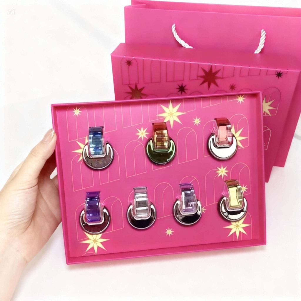 Set de regalo de perfumes cápsula de lujo – colección de 8 mini fragancias
