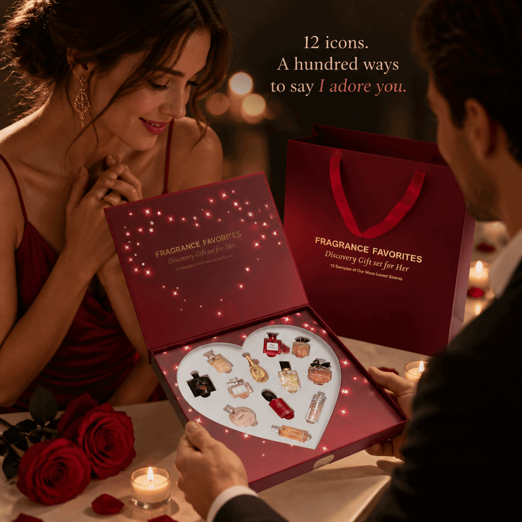 Set mini de perfumes Favoritos – Colección de 12 piezas