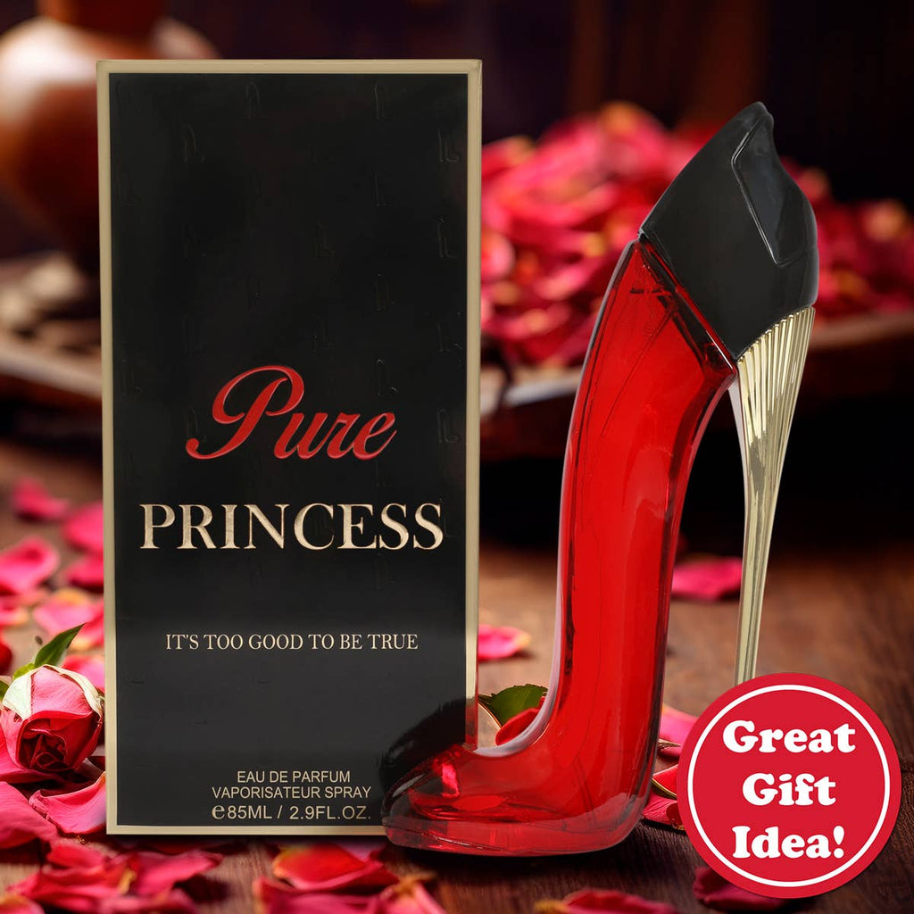 Perfume Princess High Heels Rojo y Negro para mujer 85 ml